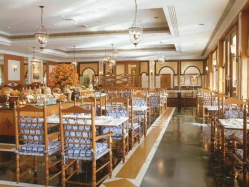 Trident Jaipur Hotel Exterior foto The restaurant