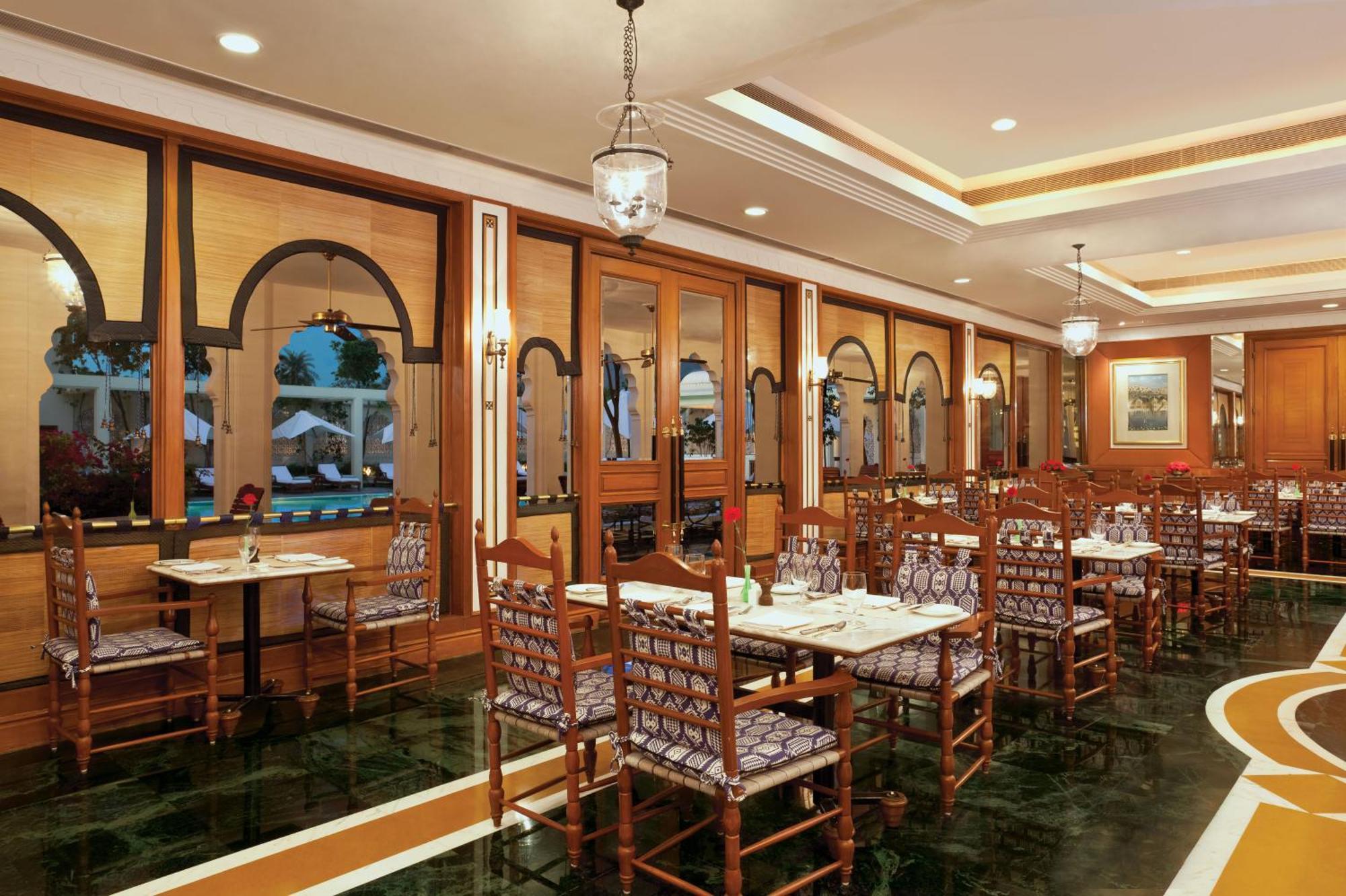 Trident Jaipur Hotel Exterior foto The interior of the hotel