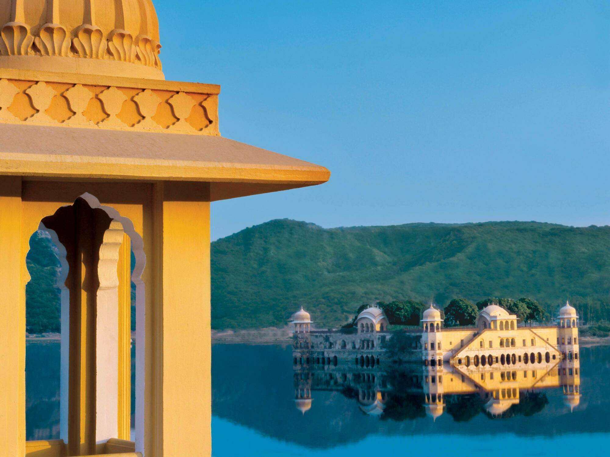 Trident Jaipur Hotel Exterior foto The Jal Mahal
